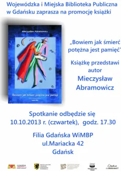 Promocja książki Mieczysława Abramowicza