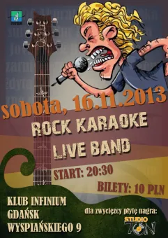 Rock Karaoke Live Band - Tylko w Infinium!