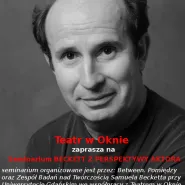 Seminarium - "Beckett z perspektywy aktora" - Marcello Magni