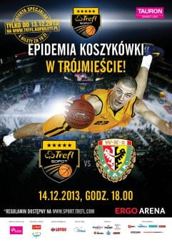 Koszykówka: TREFL Sopot - Śląsk Wrocław
