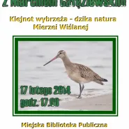 "Klejnot wybrzeża - dzika natura Mierzei Wiślanej" -  spotkanie z Marcinem Gałęziewskim
