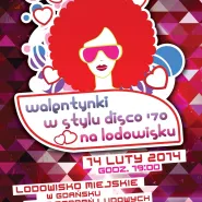 Walentynki w stylu disco lat 70.