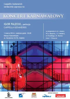 Koncert Karnawałowy: Cappella Gedanensis & Igor Falecki