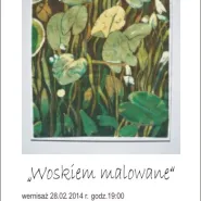 Wernisaż wystawy batiku Wandy Frąckowskiej Woskiem Malowane