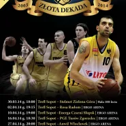 Koszykówka: TREFL Sopot - Stelmet Zielona Góra