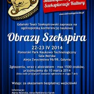 Ogólnopolska konferencja naukowa "Obrazy Szekspira"