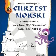 Chrzest morski na okręcie