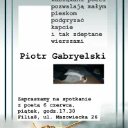 Spotkanie z poetą Piotrem Gabryelskim