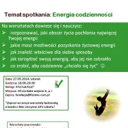 Ciesz się życiem - Energia codzienności