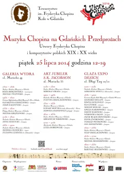 Muzyka Chopina na Gdańskich Przedprożach