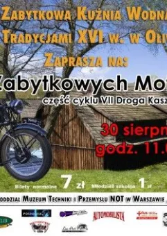 VII Droga Kaszubska - stare motocykle w Kuźni Wodnej