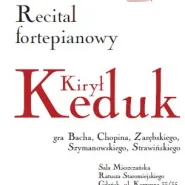 Recital fortepianowy - Kiryl Keduk