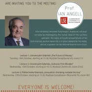 Wykład prof. Ian Angell - Innovation: thinking outside the box
