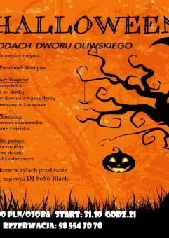 Halloween w Ogrodach Dworu Oliwskiego