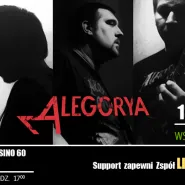 Koncert zespołu Alegorya oraz support Llama