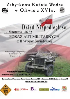 Pokaz pojazdów militarnych z II Wojny Światowej - Kuźnia Wodna