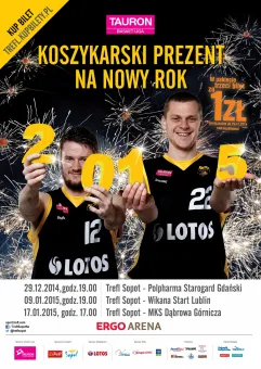 Koszykówka: TREFL Sopot - MKS Dąbrowa Górnicza