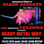 Perły Metalu Live: Tribute To Black Sabbath + After Rock & Metal