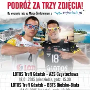 Siatkówka mężczyzn: LOTOS TREFL Gdańsk - AZS Częstochowa