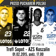Koszykówka: TREFL Sopot - AZS Koszalin