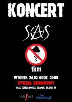 Koncert zespołów SAS i TKM
