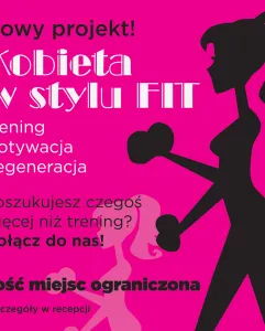 Kobieta w stylu FIT - nowy projekt w Akademos Fitness Klub!