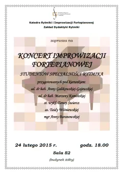 Koncert Improwizacji Fortepianowej