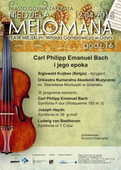 Niedziela Melomana: Carl Philipp Emanuel Bach i jego epoka