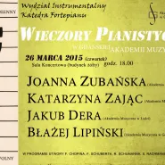 Koncert z cyklu Wieczory Pianistyczne w gdańskiej Akademii Muzycznej