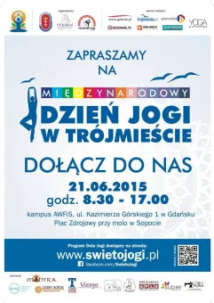 Międzynarodowy Dzień Jogi w Trójmieście Gdańsk i Sopot