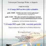 Wykłady i warsztaty poetyckie  z dr. Ewą Polińską - Mackiewicz