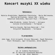 Koncert muzyki XX wieku