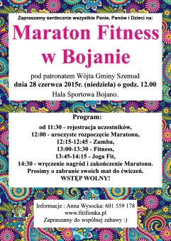 Maraton Fitness w Bojanie