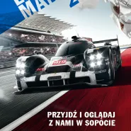 Transmisja wyścigu Le Mans oraz wystawa samochodów Porsche