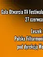 Gala Otwarcia Festiwalu "Dwa Teatry"
