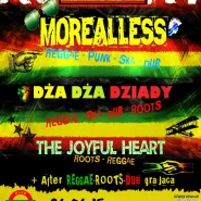 Reggaeowy Początek Wakacji: Morealless, Dża Dża Dziady, The Joyful Heart + After Reggae-Roots-Dub