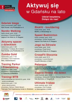 Aktywuj się w Gdańsku na lato! Nordic Walking