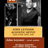John Leysner Acoustic Setup - Funk & Soul