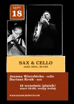 Sax & Cello - Joanna Wierzbicka i Dariusz Kruk