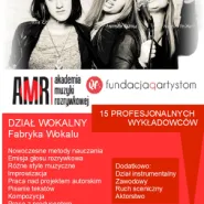 Zajęcia w wokalnej grupie projektowej w Akademii Muzyki Rozrywkowej w Gdyni