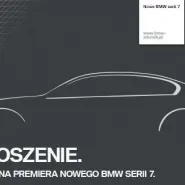 Ekskluzywna Premiera nowego BMW serii 7