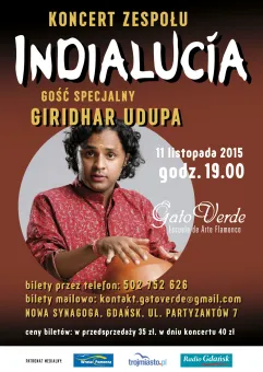 Indialucia - koncert muzyki indyjskiej i flamenco