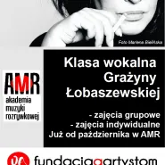 Grupa wokalna Grażyny Łobaszewskiej w Akademii Muzyki Rozrywkowej -zajęcia dla wokalistów