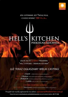 Castingi do V edycji programu Hells Kitchen