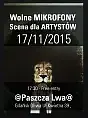 Wolne Mikrofony #Scena dla Artystów