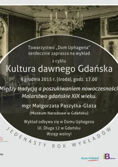 Kultura dawnego Gdańska