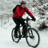 Zimowy wypad rowerowy do Rezerwatu Przyrody Bursztynowa Góra
