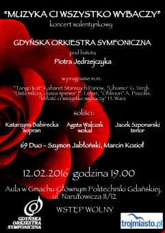 Koncert Gdyńskiej Orkiestry Symfonicznej na Politechnice Gdańskiej
