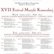 XVII Festiwal Muzyki Kameralnej