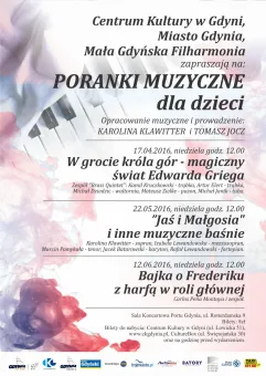 Mała Gdyńska Filharmonia: W grocie króla gór - magiczny świat Edwarda Griega